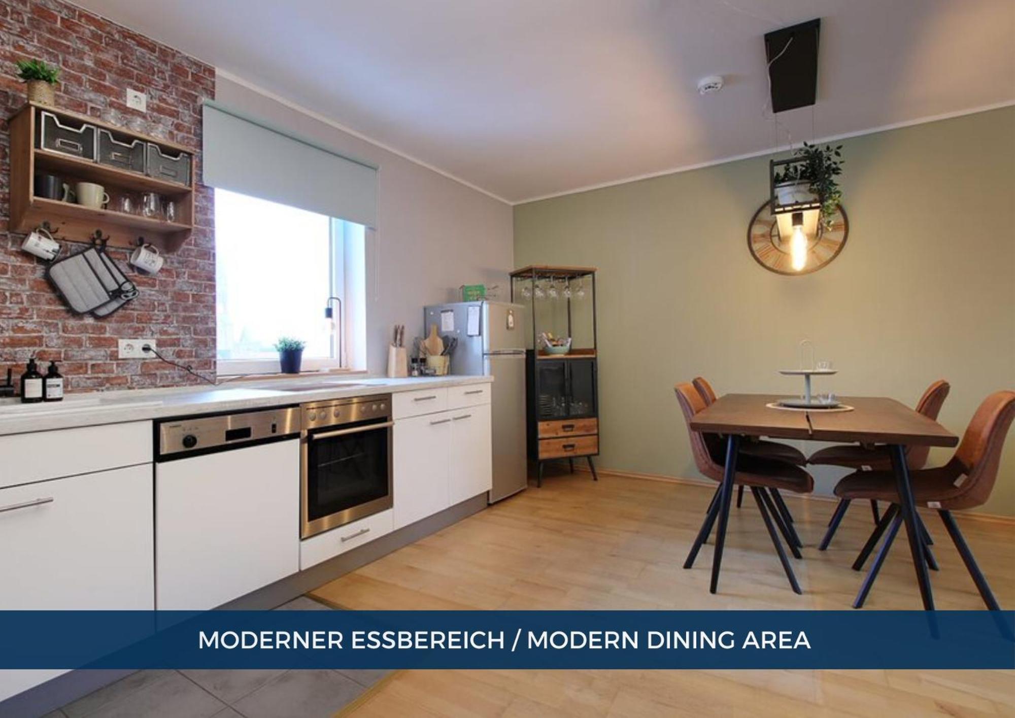 דירות Rtr Essen - Fuer Bis Zu 4 Personen - Voll Ausgestattet - Balkon - Zentral Limbecker Platz - Messe - Uniklinikum - Smart Tv 88"- Parken - Modern מראה חיצוני תמונה